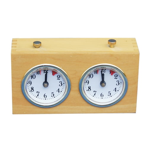 ActFu Clock Easy-using Multifunctional Game Timer Vintage Chess Clock for Home