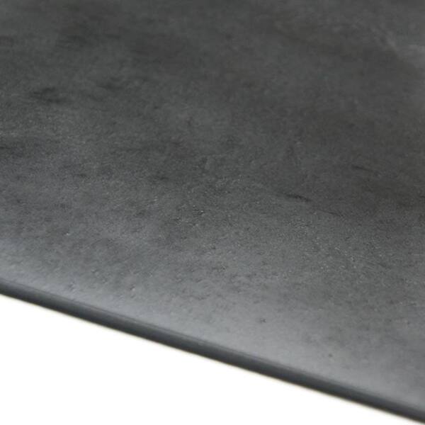 EPDM 1/16 in. x 36 in. x 120 in. Commercial Grade 60A Rubber Sheet - Black