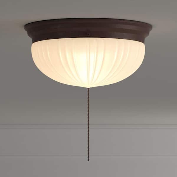 2-Light Sienna Flush Mount