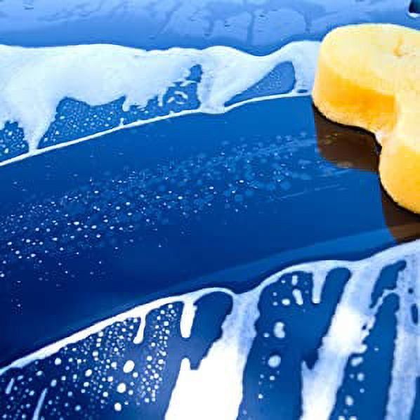 3D Wash N Wax Car Wash Soap pH Balanced Easy Rinse Scratch Free Car Soap with Wax Protection 1 Gallon
