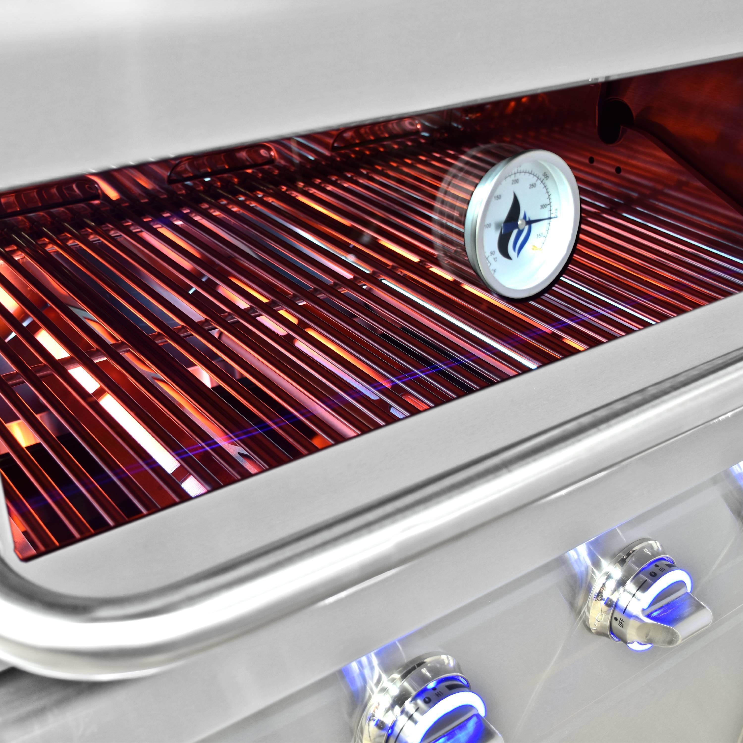 3 Embers 6 Burner Dual Fuel Gas Grill