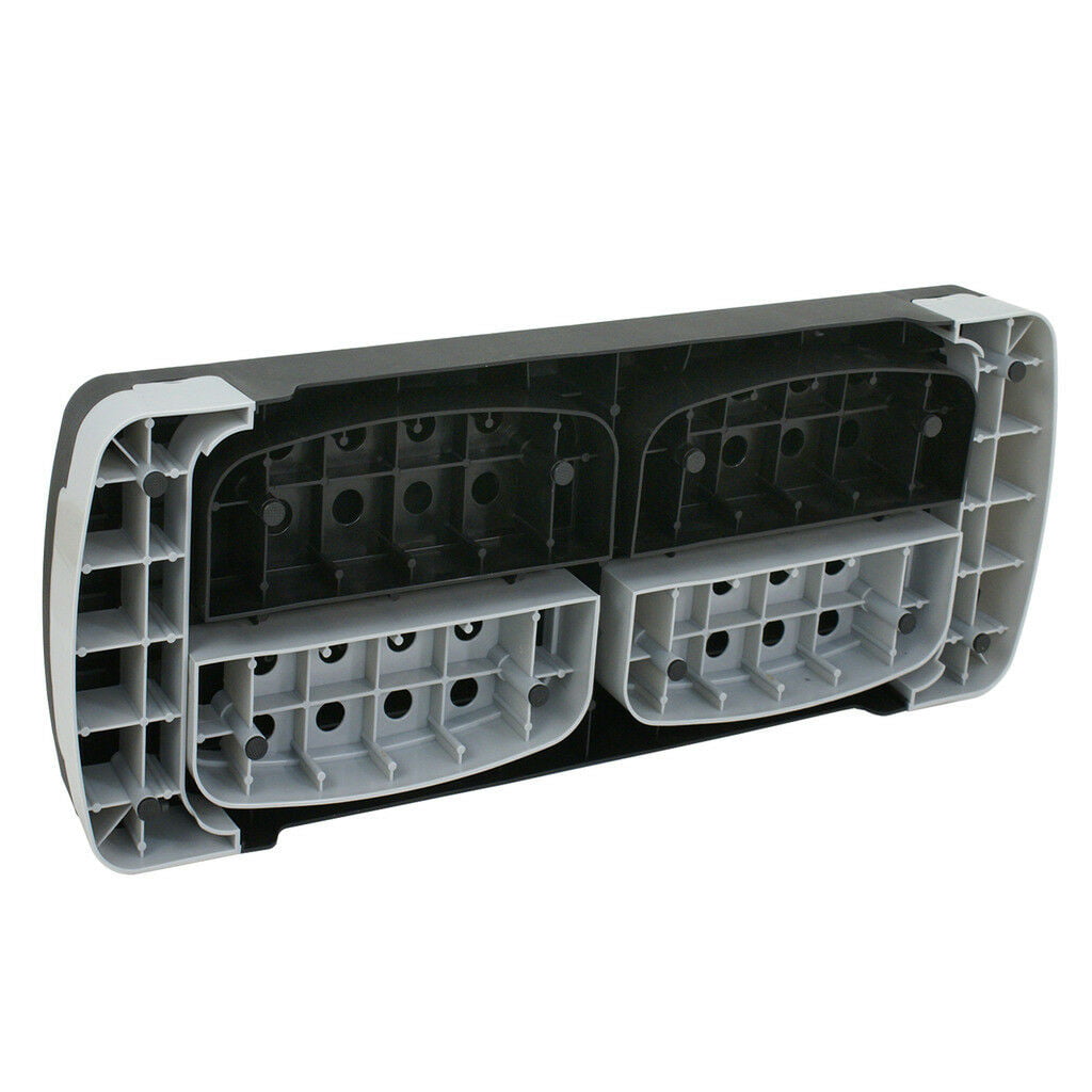 Fitness Aerobic Step Exercise Stepper Adjustable Height Block With Riser