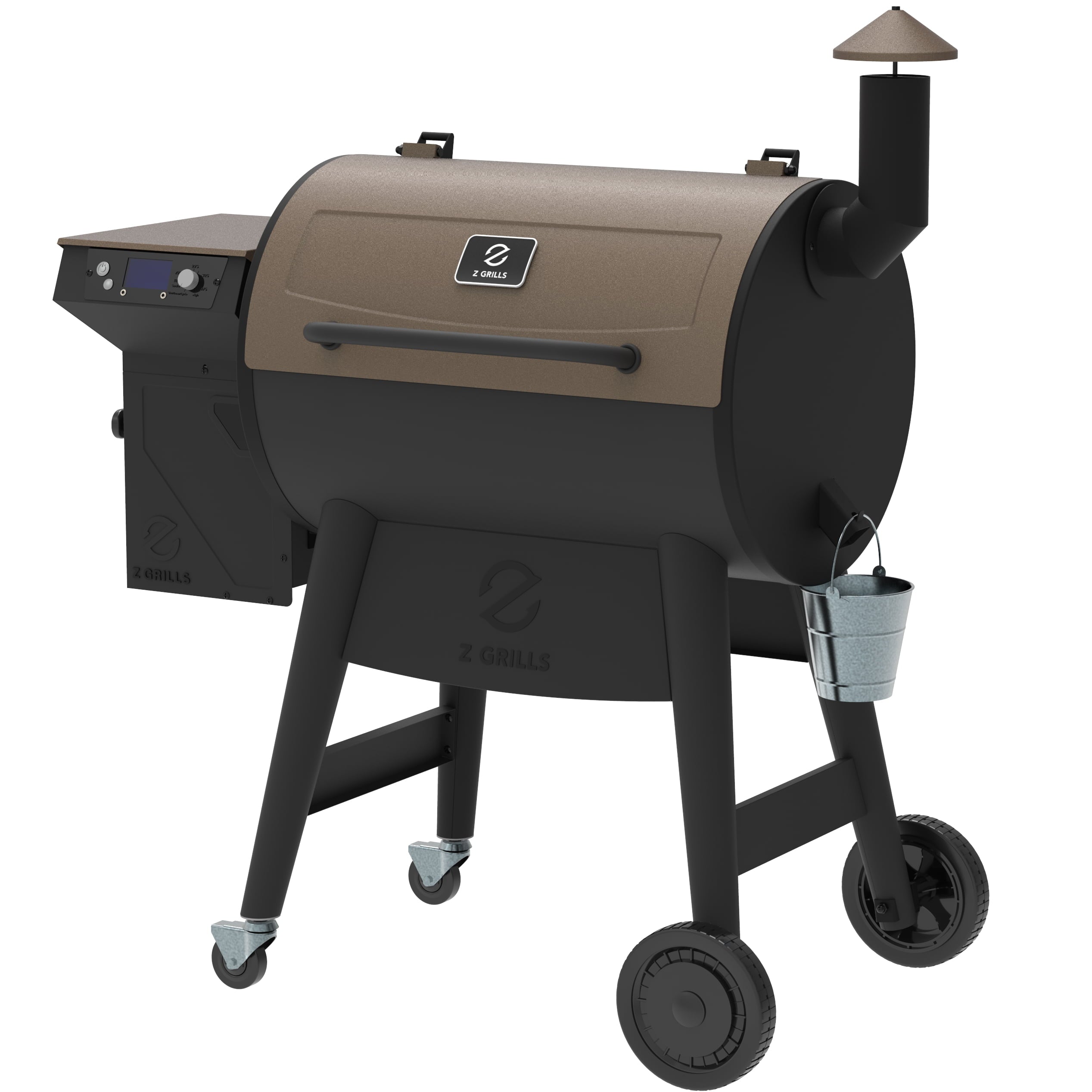 ZPG-7002C3E 697 sq. in. Pellet Grill & Smoker Bronze