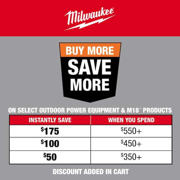 M18 18V Lithium-Ion Brushless Cordless Hammer Drill/Impact Combo Kit (2-Tool) with 2 Batteries, Charger and Bag