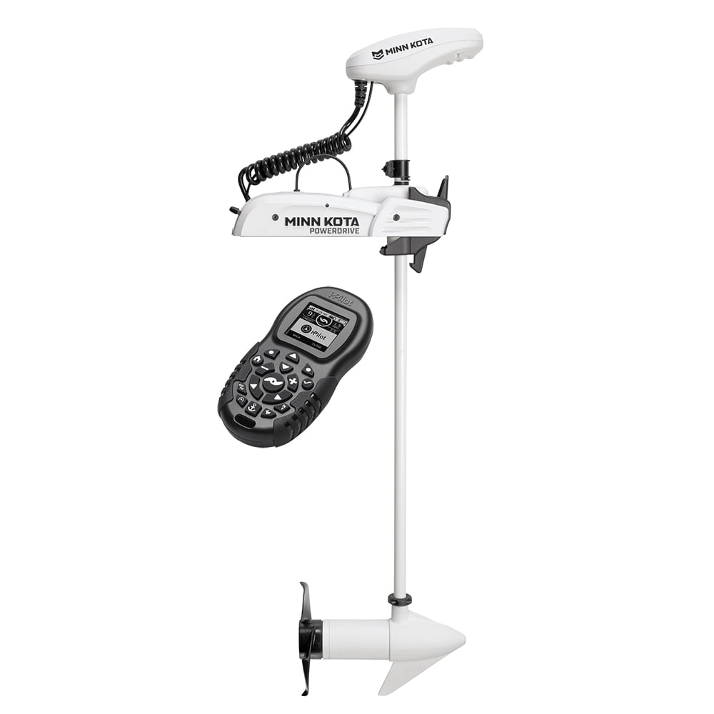 Minn Kota 1363556 Riptide PowerDrive Trolling Motor - 12V (55 lbs.), 48