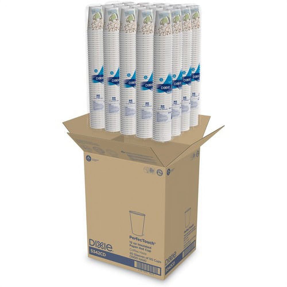 Dixie, DXE5342CDPK, PerfecTouch Coffee Haze Hot Cups, 50 / Pack, 12 oz