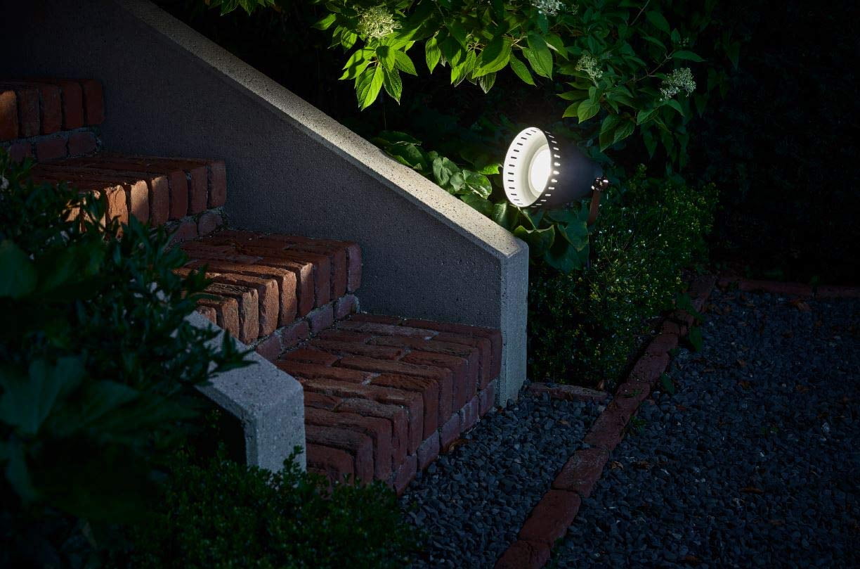 SYLVANIA PAR38 Night Chaser LED Light Bulb 250W, 40* Beam Spread, Dim, Neutral White, 13 yr