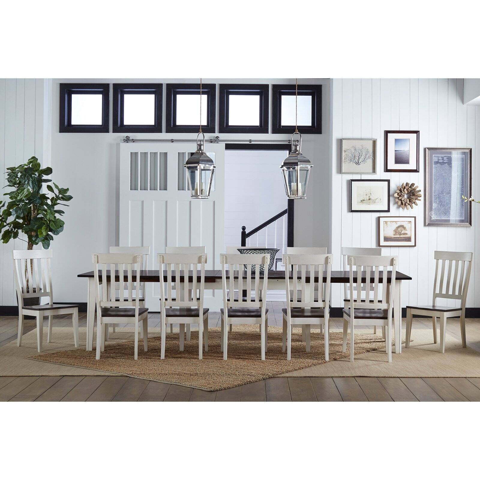 A-America Toluca 132-in. Rectangular Leg Table