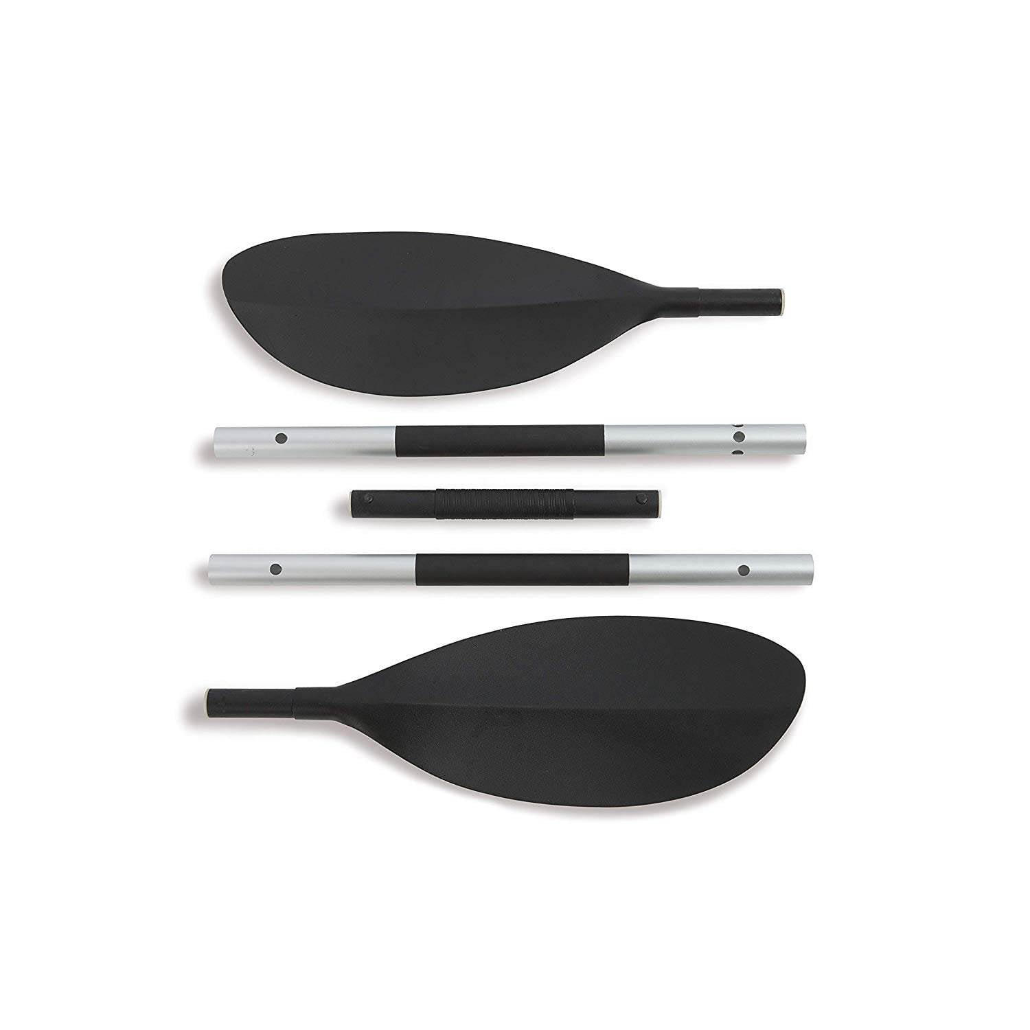 Intex 2-Person Inflatable Kayak with Oars, Pump & 1-Person Inflatable Kayak