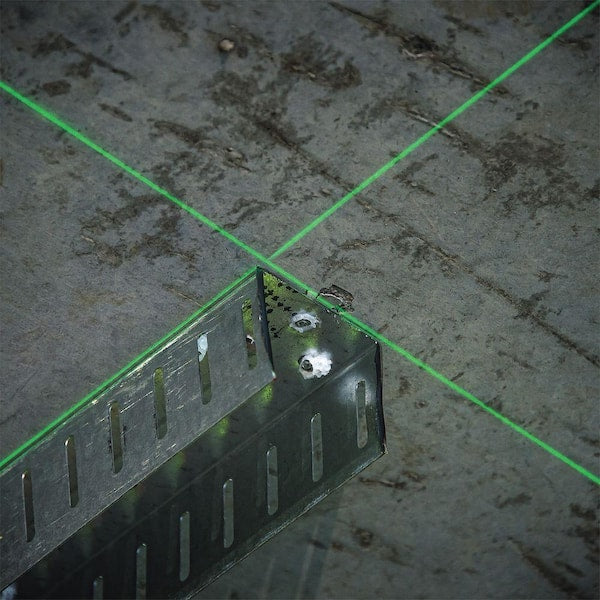 12V MAX Lithium-Ion 100 ft. Green Self-Leveling 3-Beam 360 Degree Laser Level with 2.0Ah Battery, Charger and Case