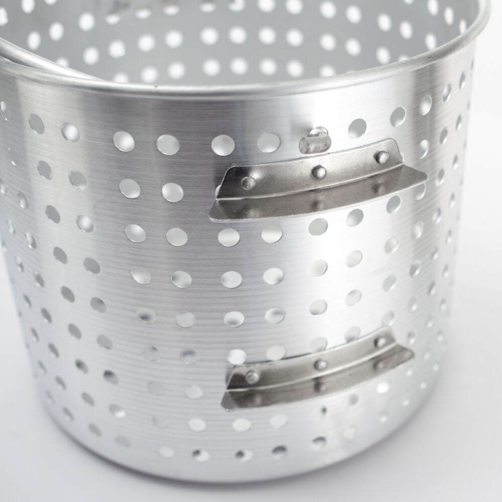 Loco Cookers 80 Quart Propane Boiling Kit with Twist and Steam, Stainless Steel