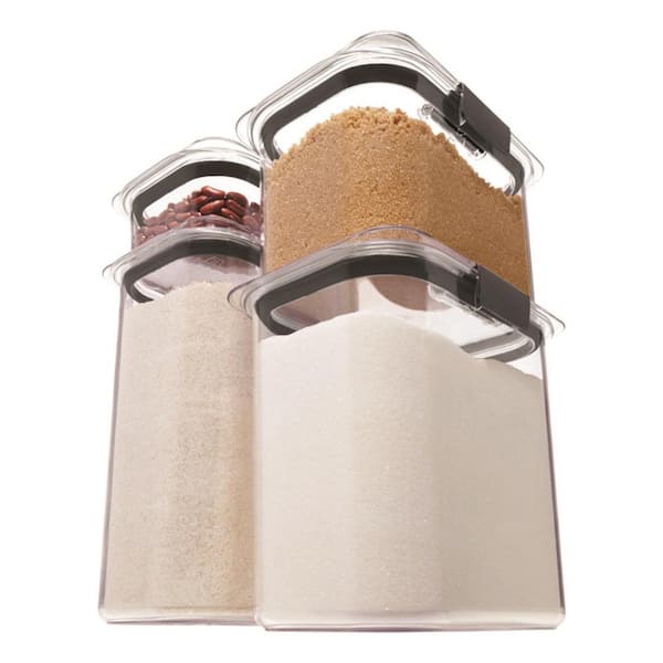 Brilliance 4-Piece Pantry Food Storage Container Set
