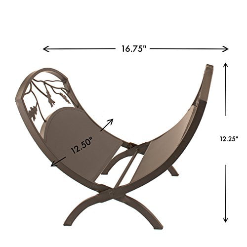 Panacea 15915 Oak Leaf Log Bin, 11