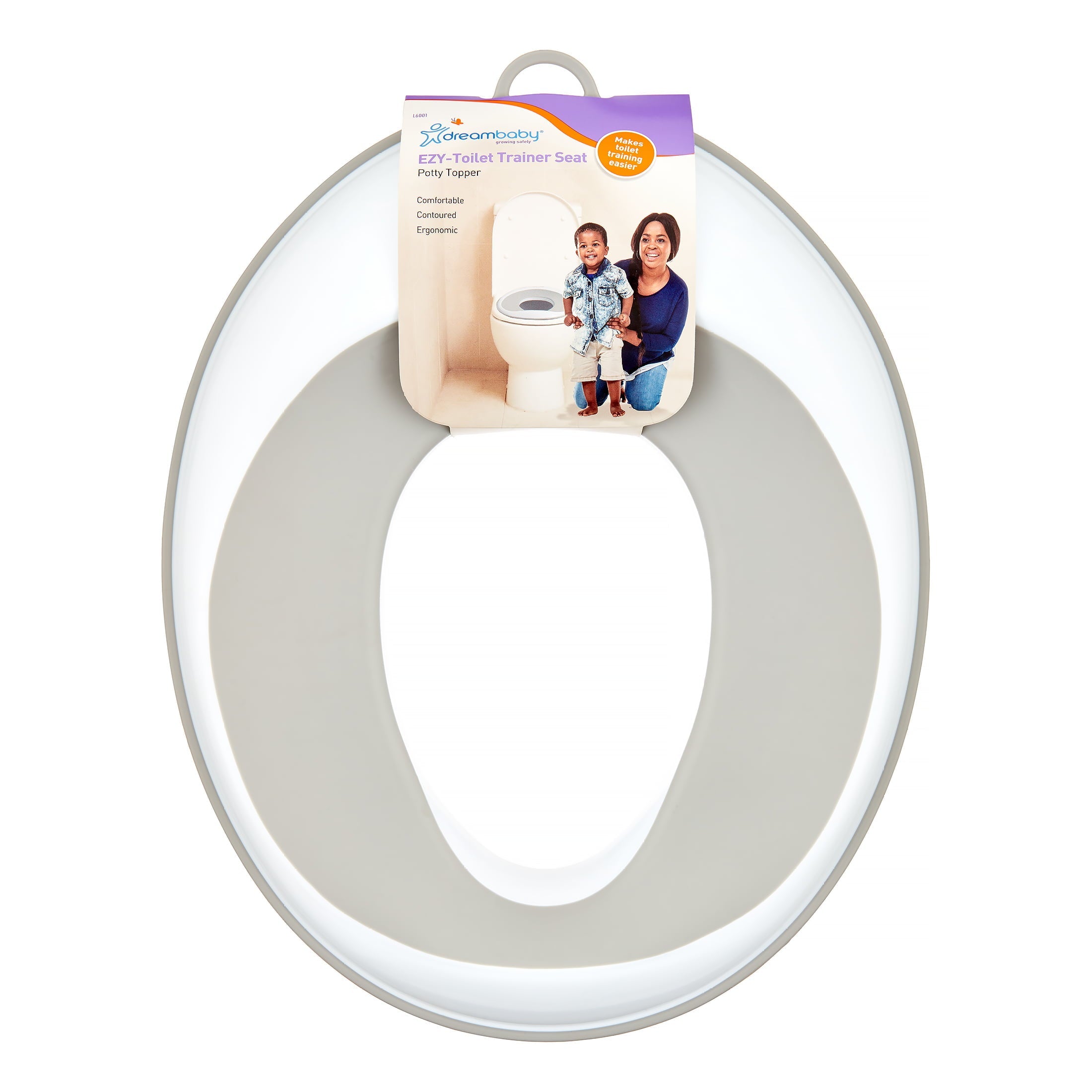 Dreambaby® EZY-Toilet Trainer Seat, Gray