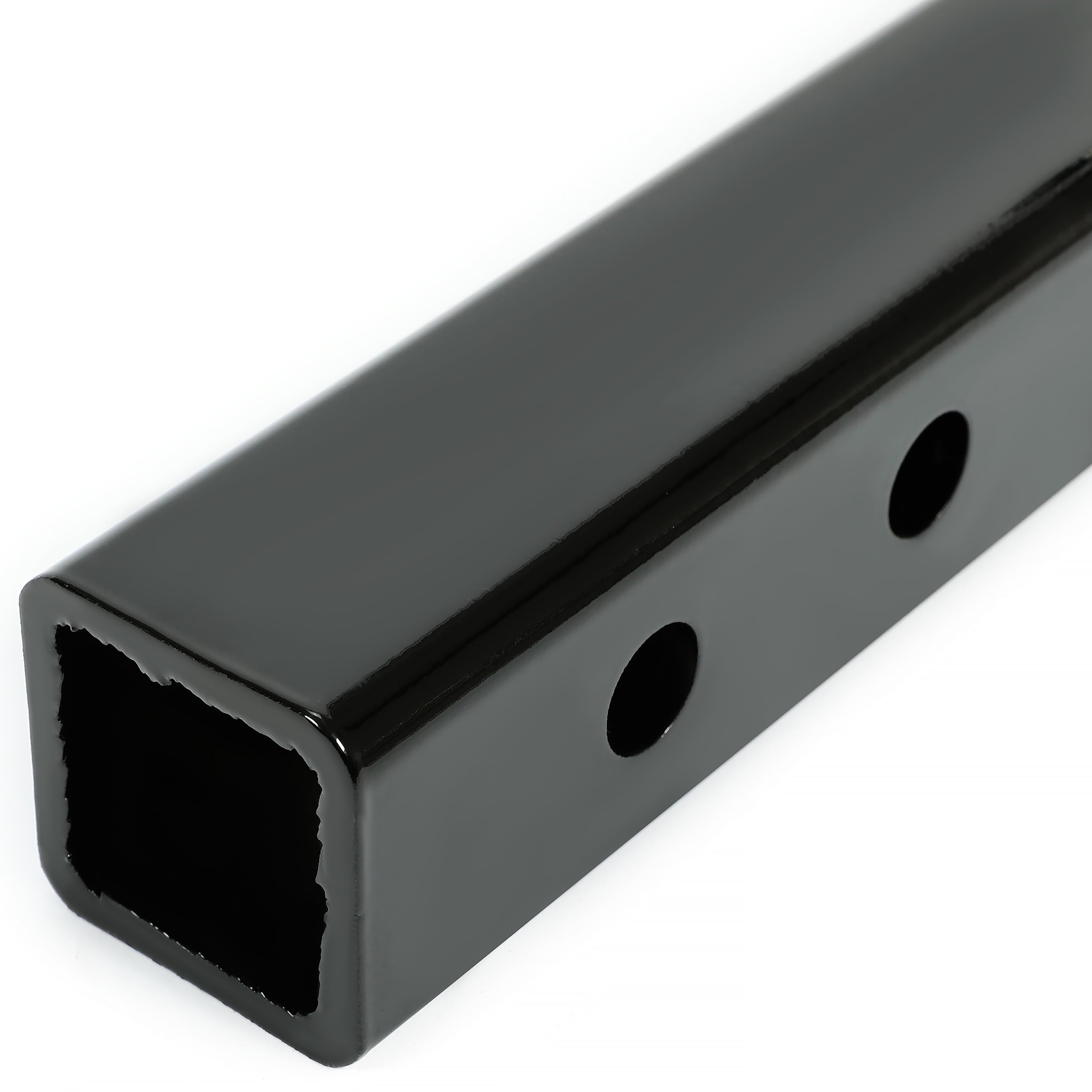 Kojem Folding 2” Trailer Hitch Mount Receiver Up to 500 Pounds Tongue Weight Wheelchair Cargo Carrier Steel Black