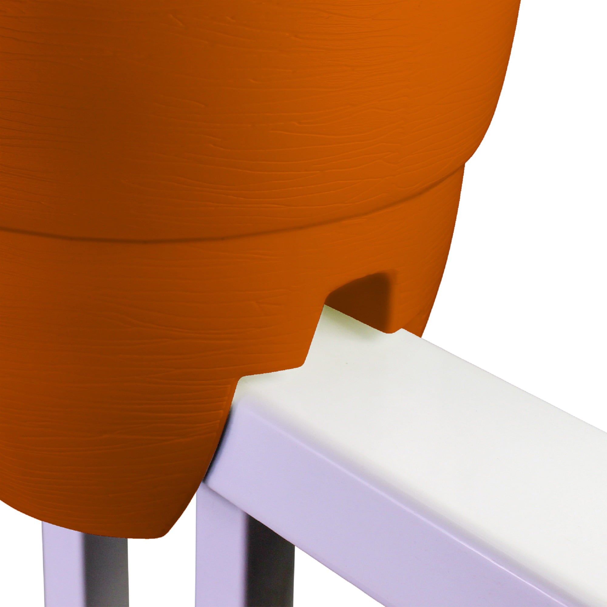 Bloomers Railing Planter with Drainage Holes – 24