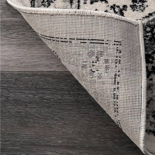 Minta Modern Persian Gray 10 ft. x 13 ft. Area Rug