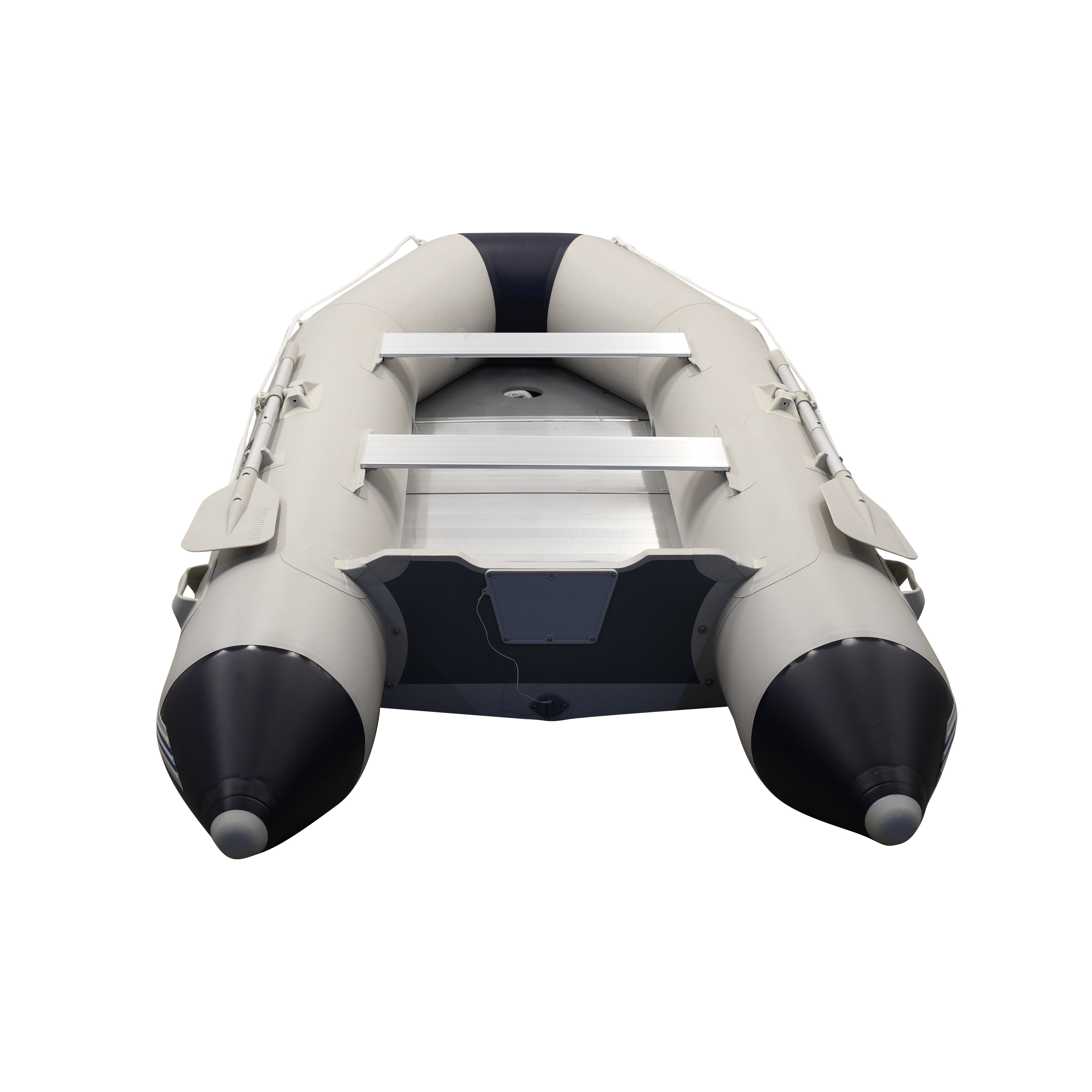 2020 Massimo Inflatable Aluminum Heavy Duty Dinghy Tender Boat Wood Transom (330cm (10.8ft))