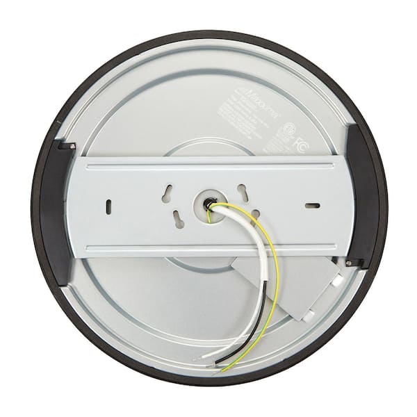 14 in.Black Selectable LED Flush Mount Ceiling Light, 5 CCT  2700K-5000K, 2200 Lumens, Trim Round, Panel Light, Dimmable