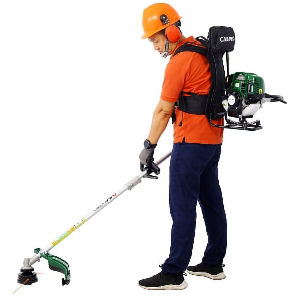 4 in 1 Multi-Functional Trimming Tool, 38CC 4-stroke Garden Tool System with Gas Pole Saw, Hedge Trimmer, Grass Trimmer and Brush Cutter, EPA Compliant