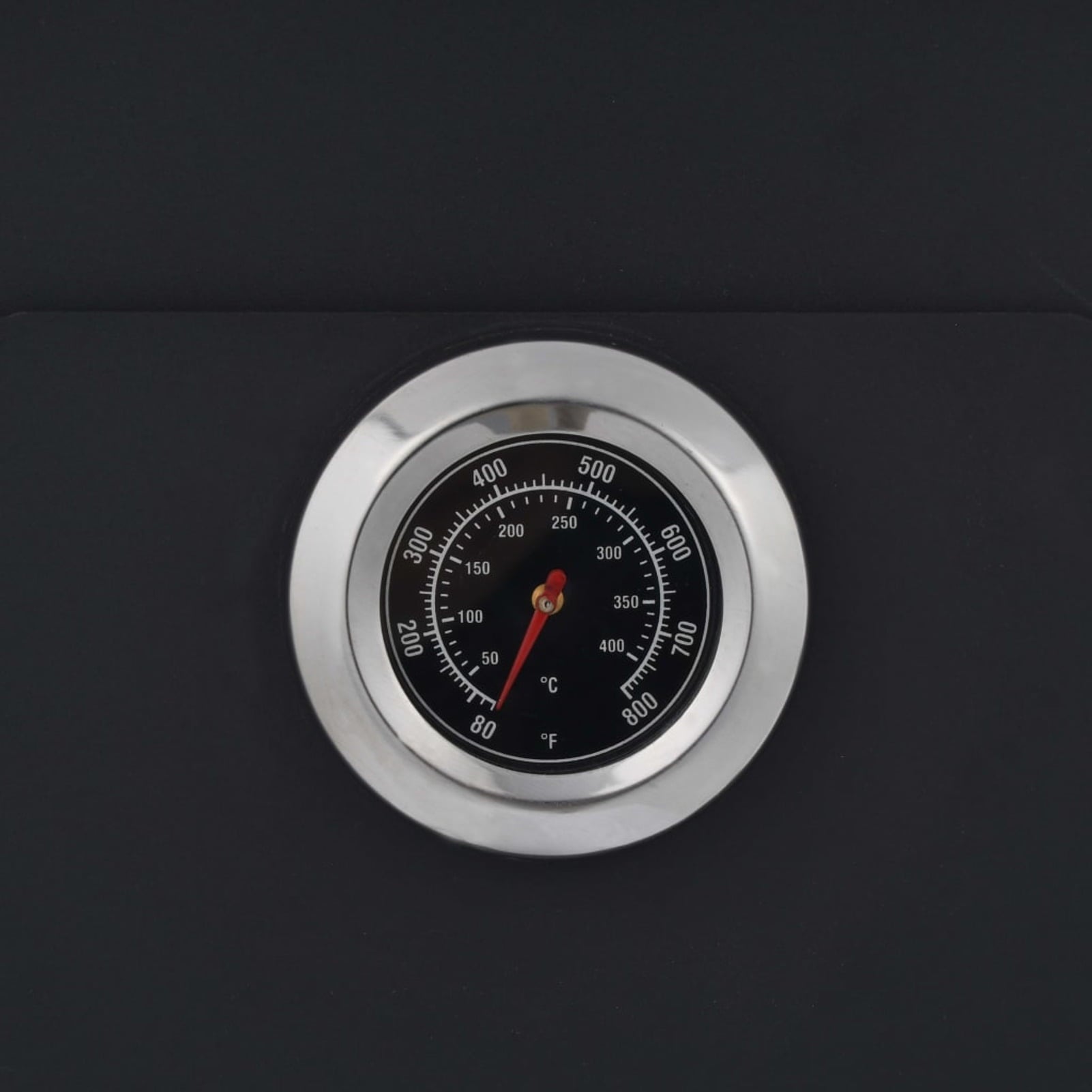 Anself Outdoor Pizza Oven Charcoal-Fired with 2 Fireclay Stones for Garden Chimney BBQ Smoker Bread