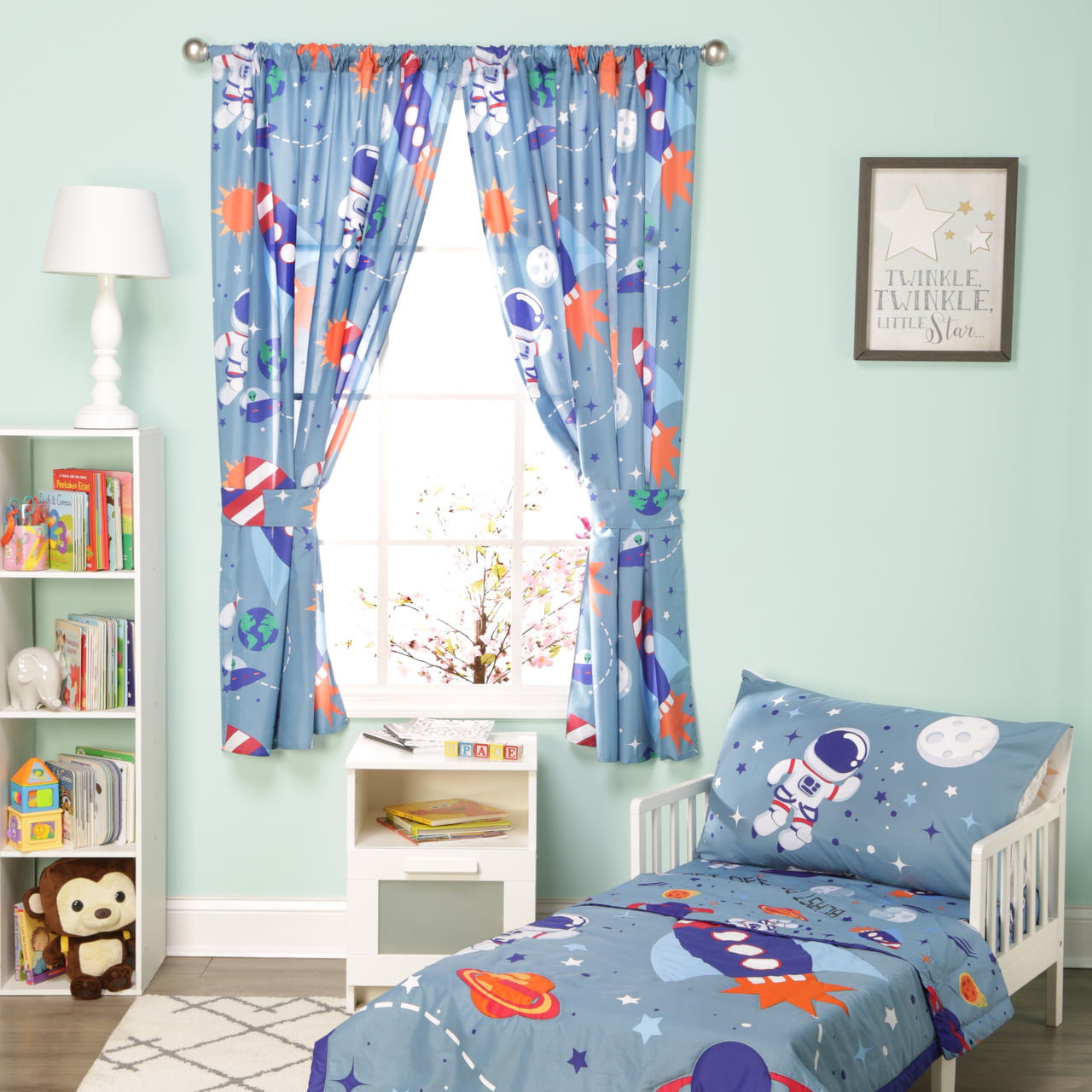 Everyday Kids Rod Pocket Room Darkening Valances, 41