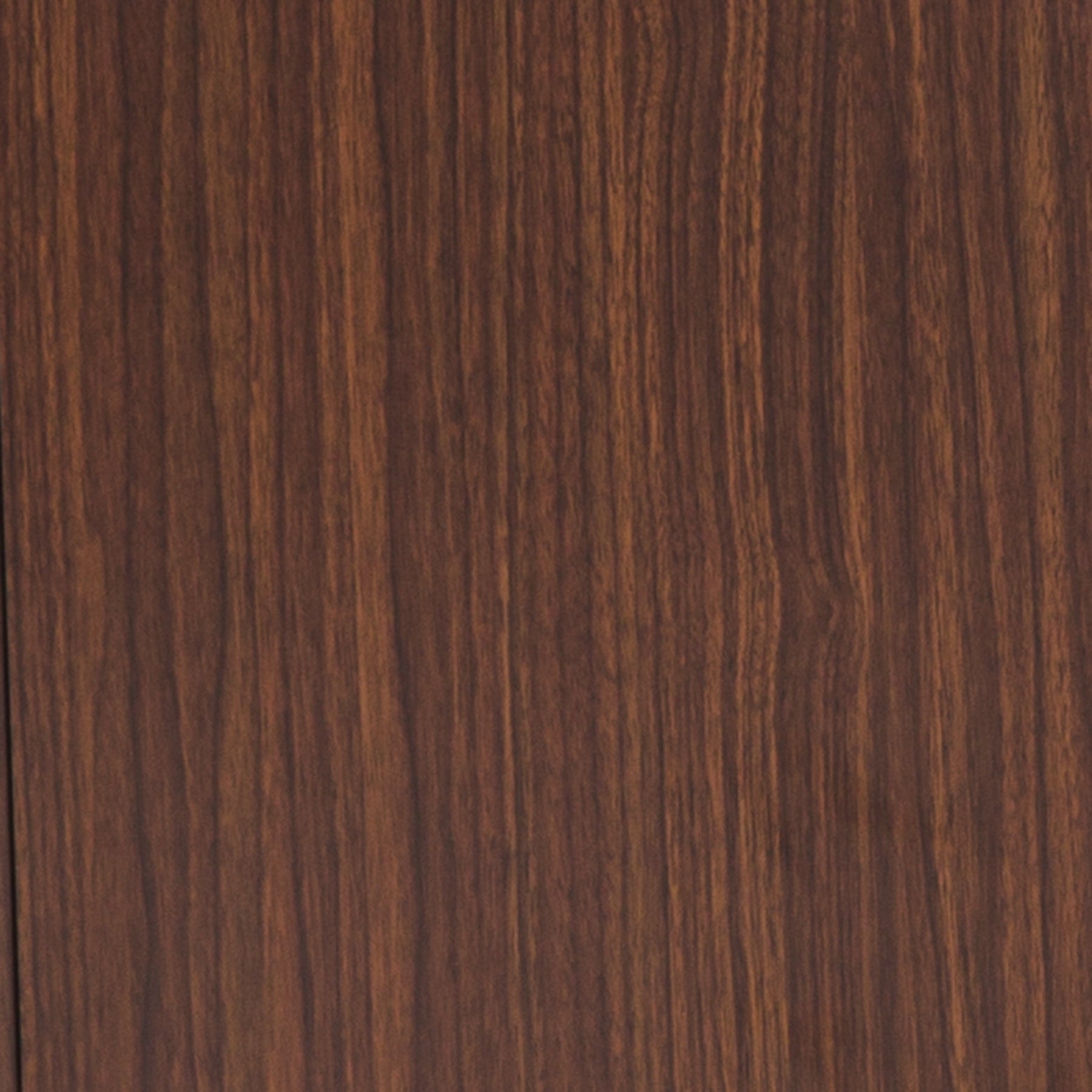 Mainstays Perkins Desk with Metal Frame, Cocoa (File Cabinet Sold Separately)