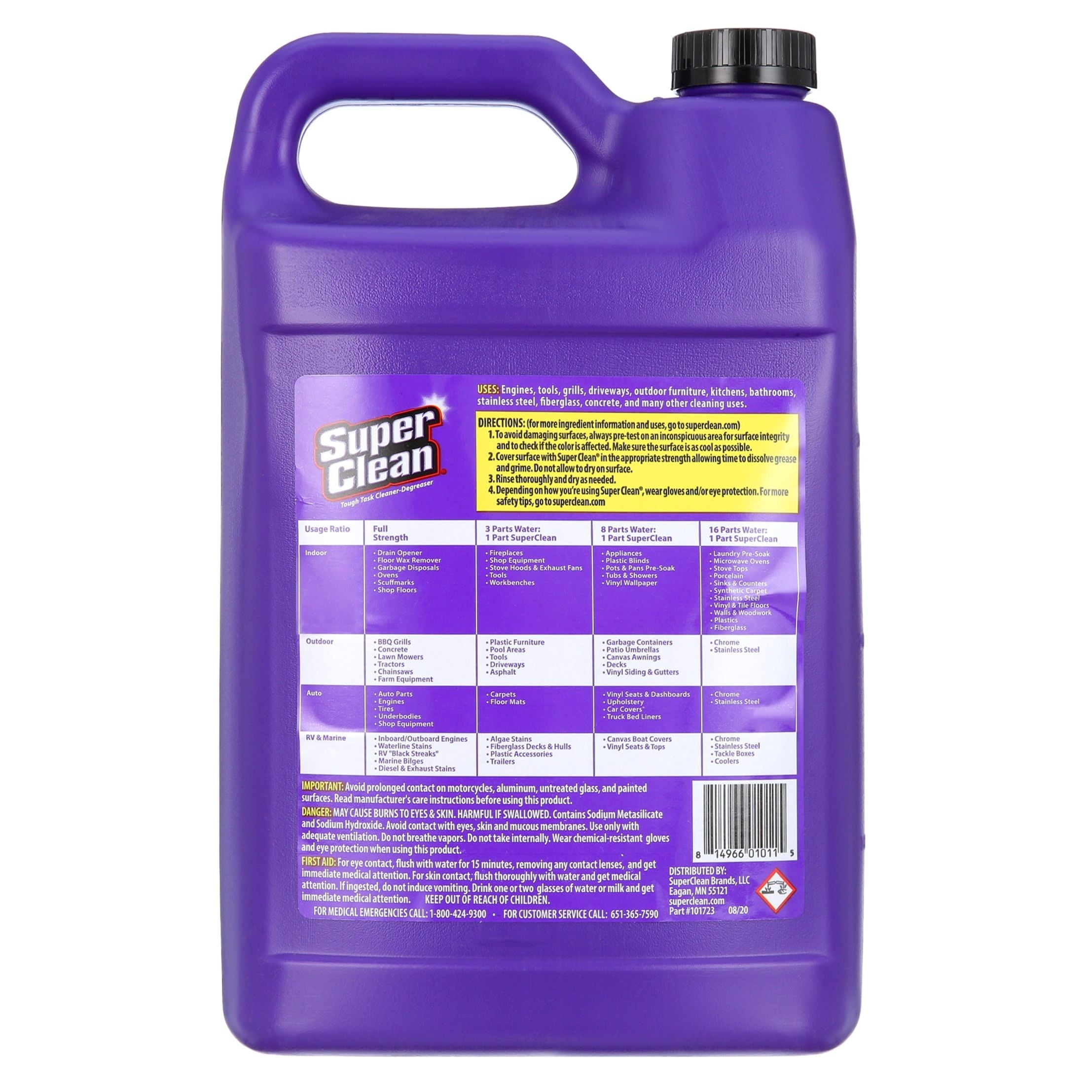 Super Clean Tough Task Cleaner-Degreaser  - 1 Gallon | 128 Fluid Ounces
