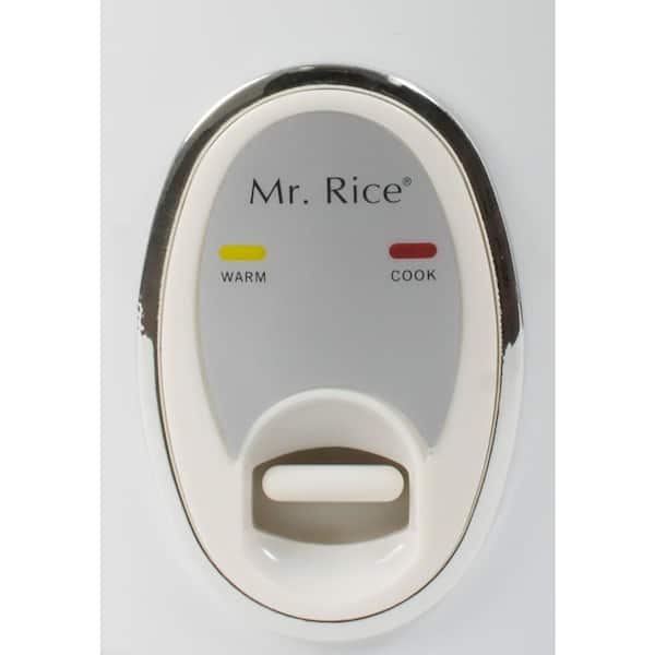 4-Cup White Rice Cooker with Air-Tight Lid and Non-stick Inner Pot