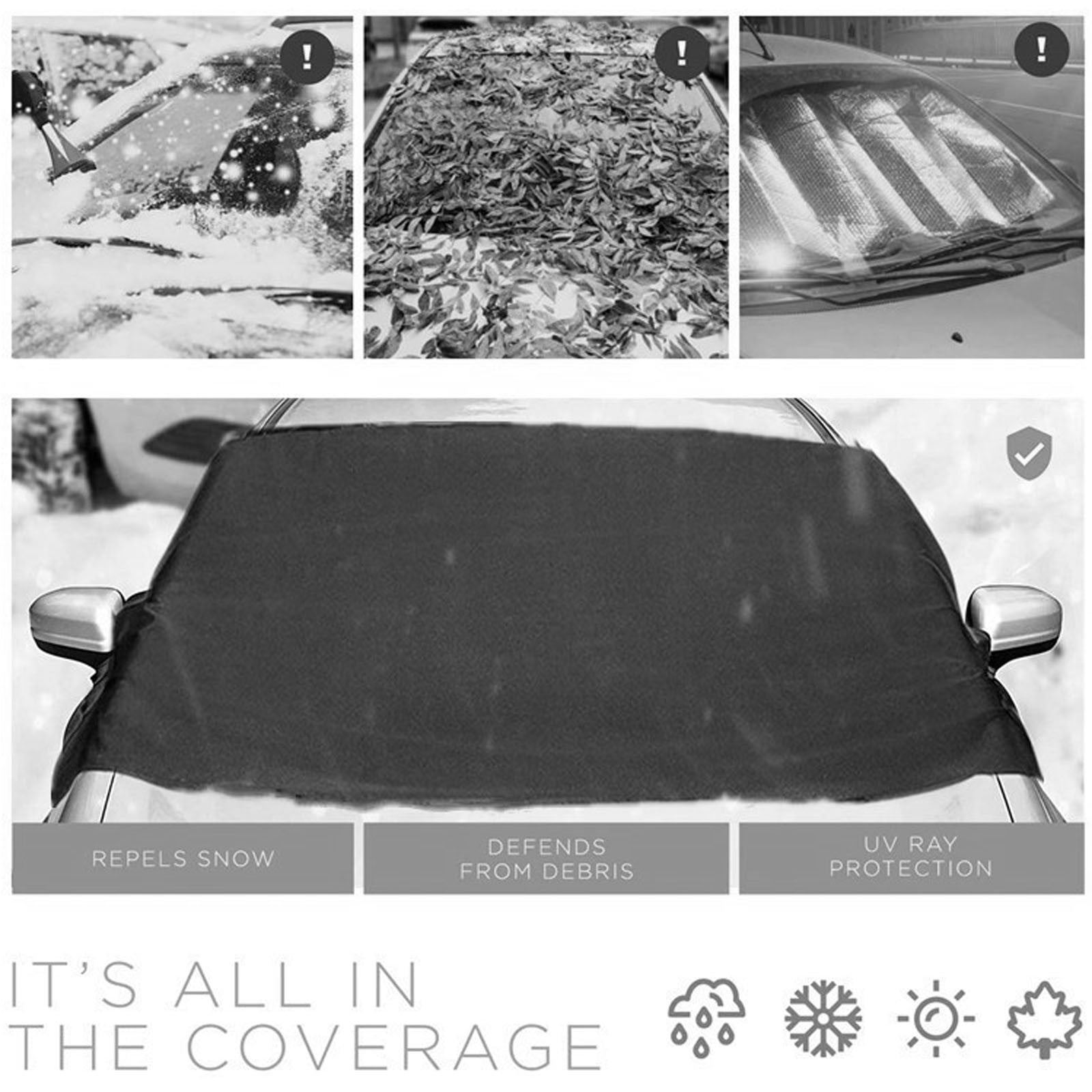 Christmas Clearance Items, Dvkptbk Windscreen Cover Winter Windscreen Cover Car Ice Protection Windscreen