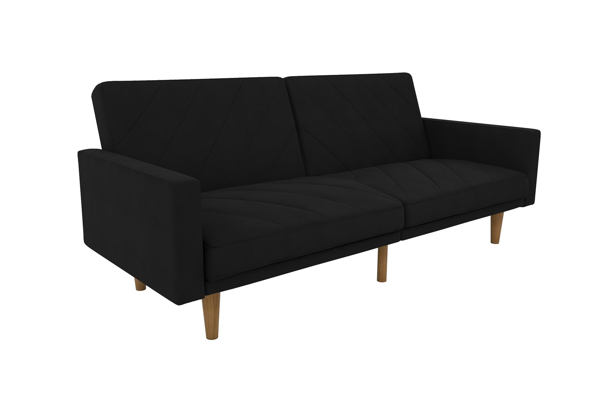 DHP Paxson Futon, Black Linen
