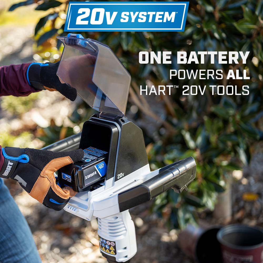 HART 20-Volt Brushless 6-Inch Earth Auger (1) 4.0Ah Lithium-Ion Battery