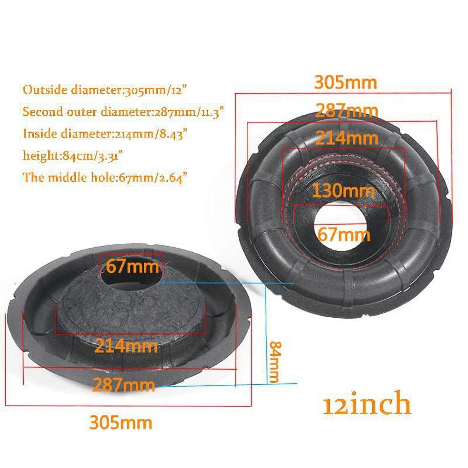 DOYOUNG Powerful Audio Speaker Woofer Paper Cone 8/10/12/15 Inch Big Surround With Dust Cap Repairing Kits Easy to Install