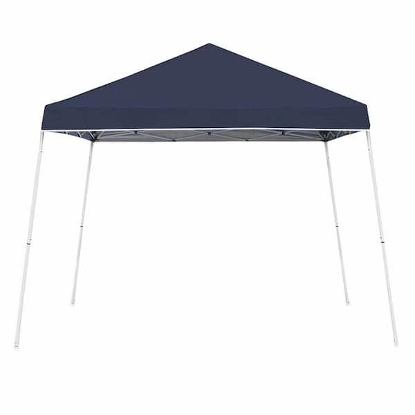 10 ft. x 10 ft. Navy Angled Leg Tent with a Heavy-Duty Weight Bags (4-Pack)