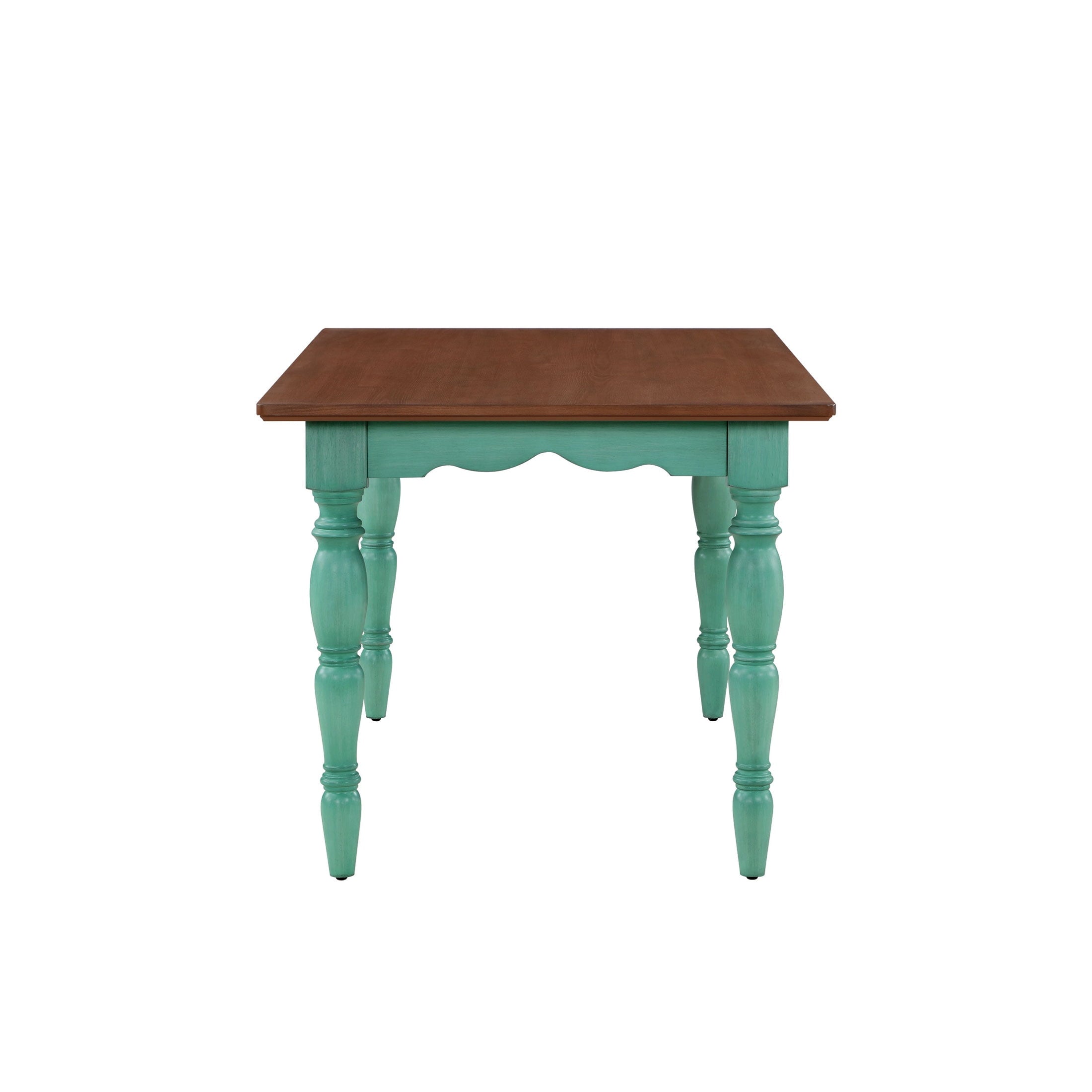 The Pioneer Woman Dining Table Made With Solid Wood Frame, Teal
