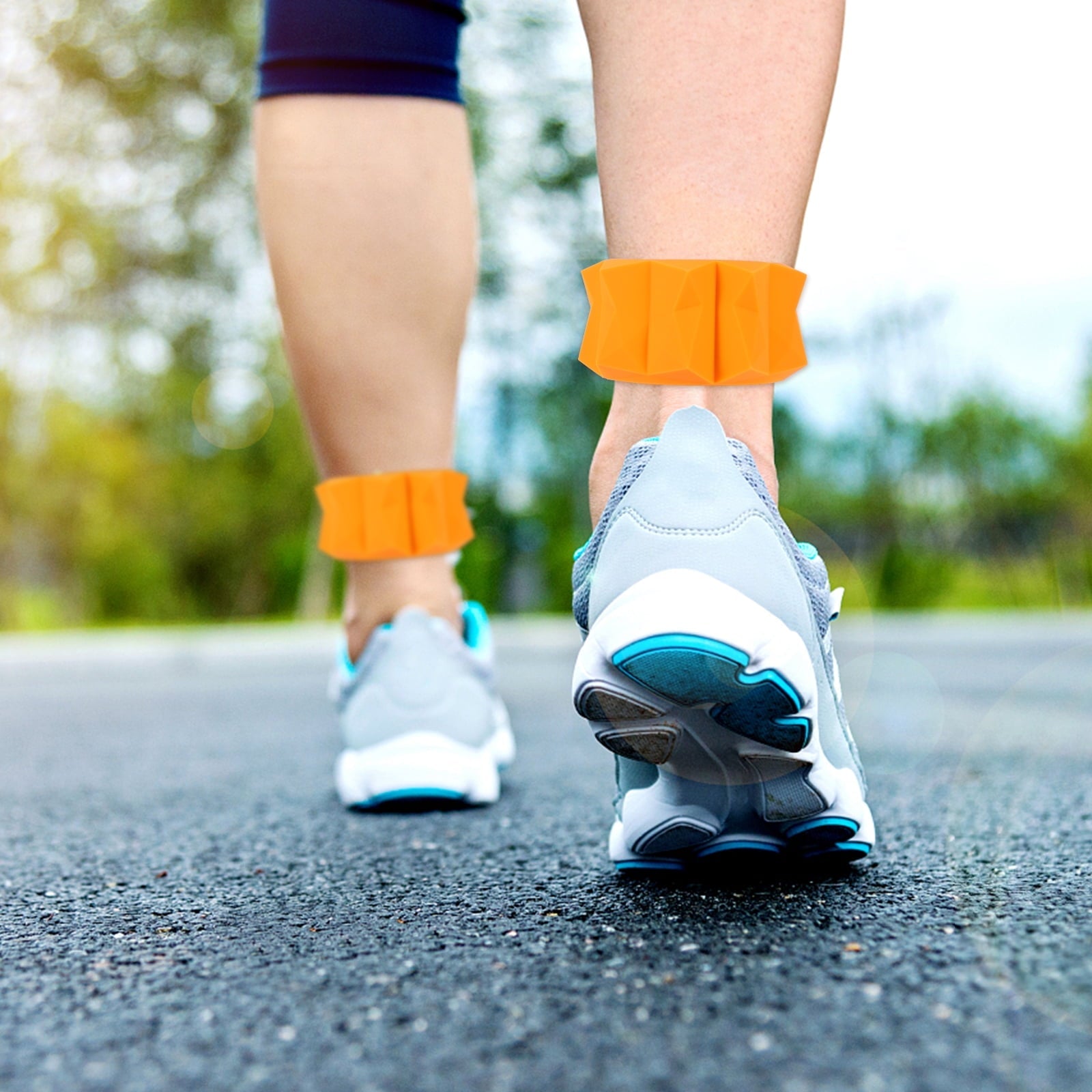 Weights Wrist Weights Weight Ankle Bracelet Fitness Adjustable Bearing Weighted Silicone Band Rings Leg Wristband Yoga