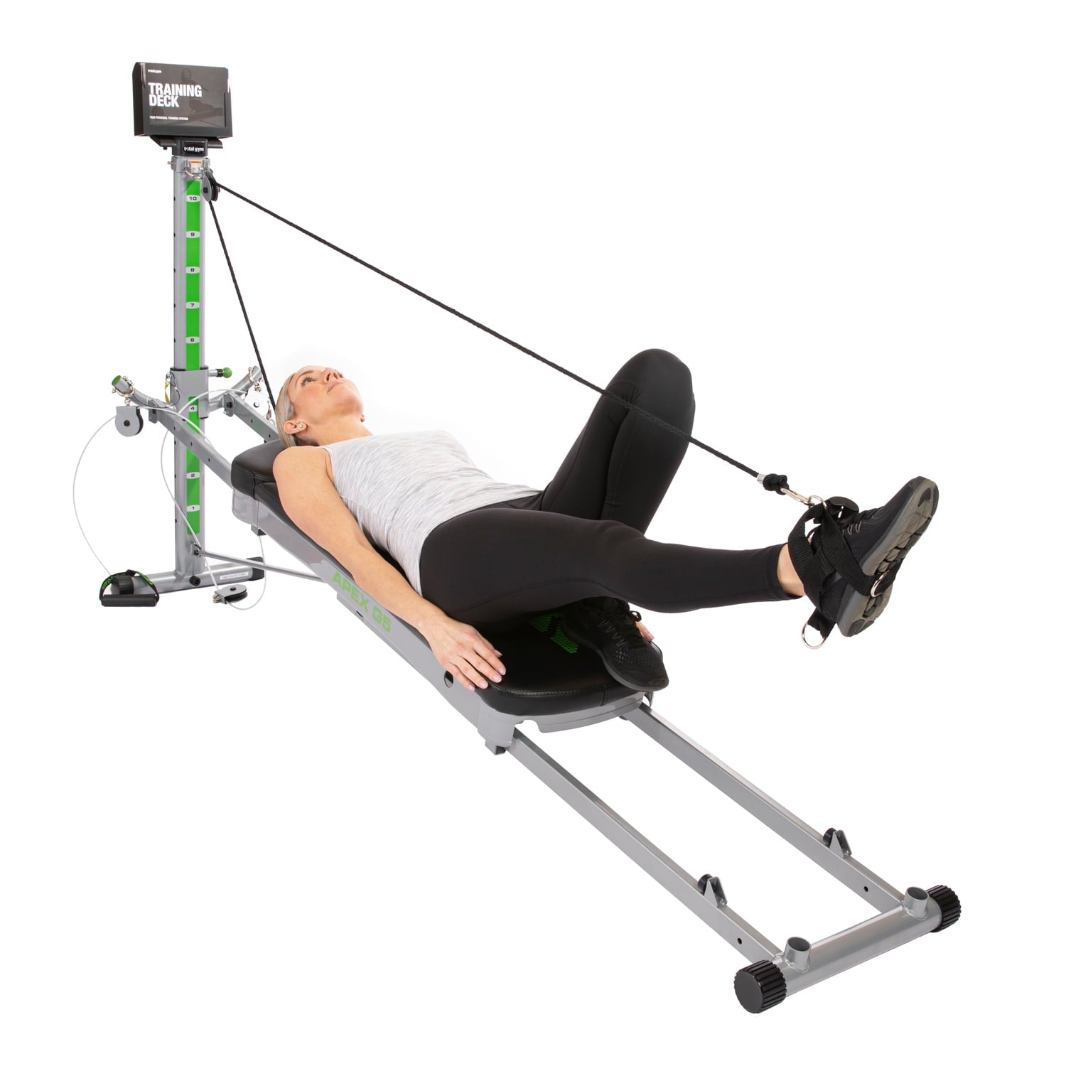 Total Gym APEX G5 Home Fitness Incline Weight Training with 10 Resistance Levels