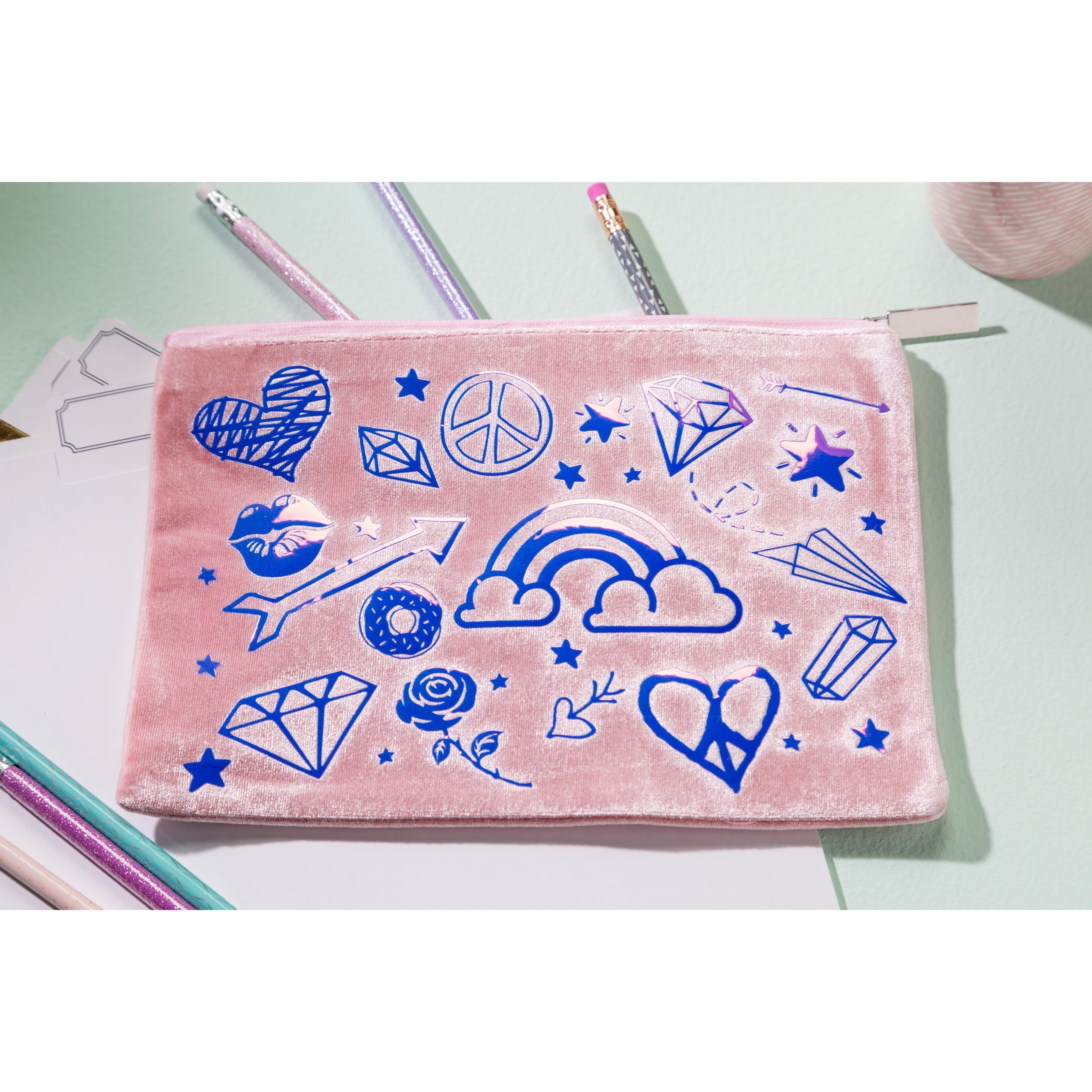 6 Pack: Cricut® Smart Iron-On™ Holographic, Blue