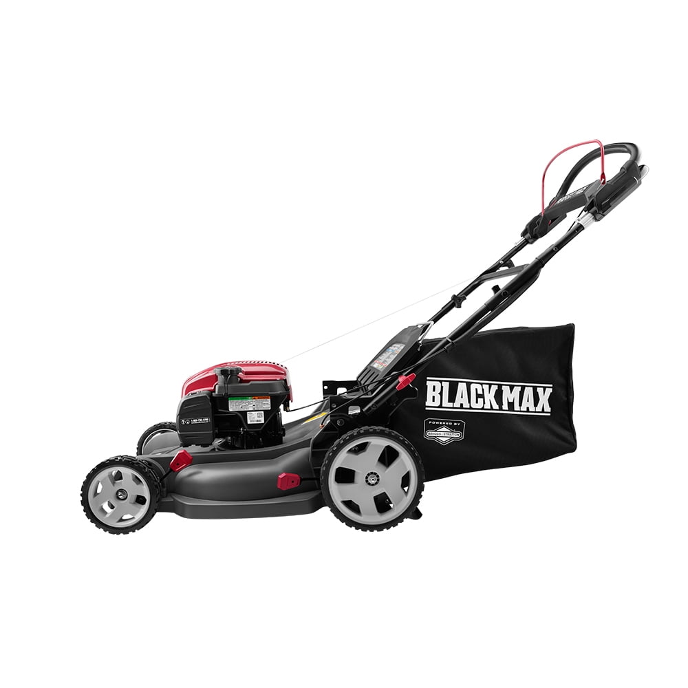 Restored Black Max 21-inch 3-in-1 Self-Propelled Gas Mower with Perfect Pace Technology (Refurbished)