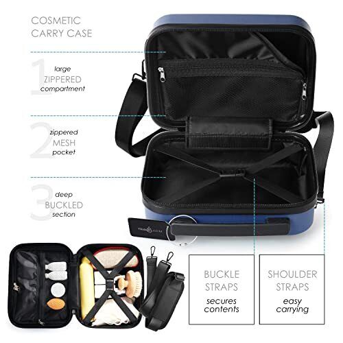 22 Inch Carry On Luggage 22x14x9 Airline Approved, Carry On Suitcase with Whe...