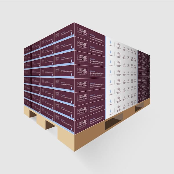 Nobelford Oak 12 mm T x 7.6 in. W Waterproof Laminate Wood Flooring (510.29 sqft/pallet)