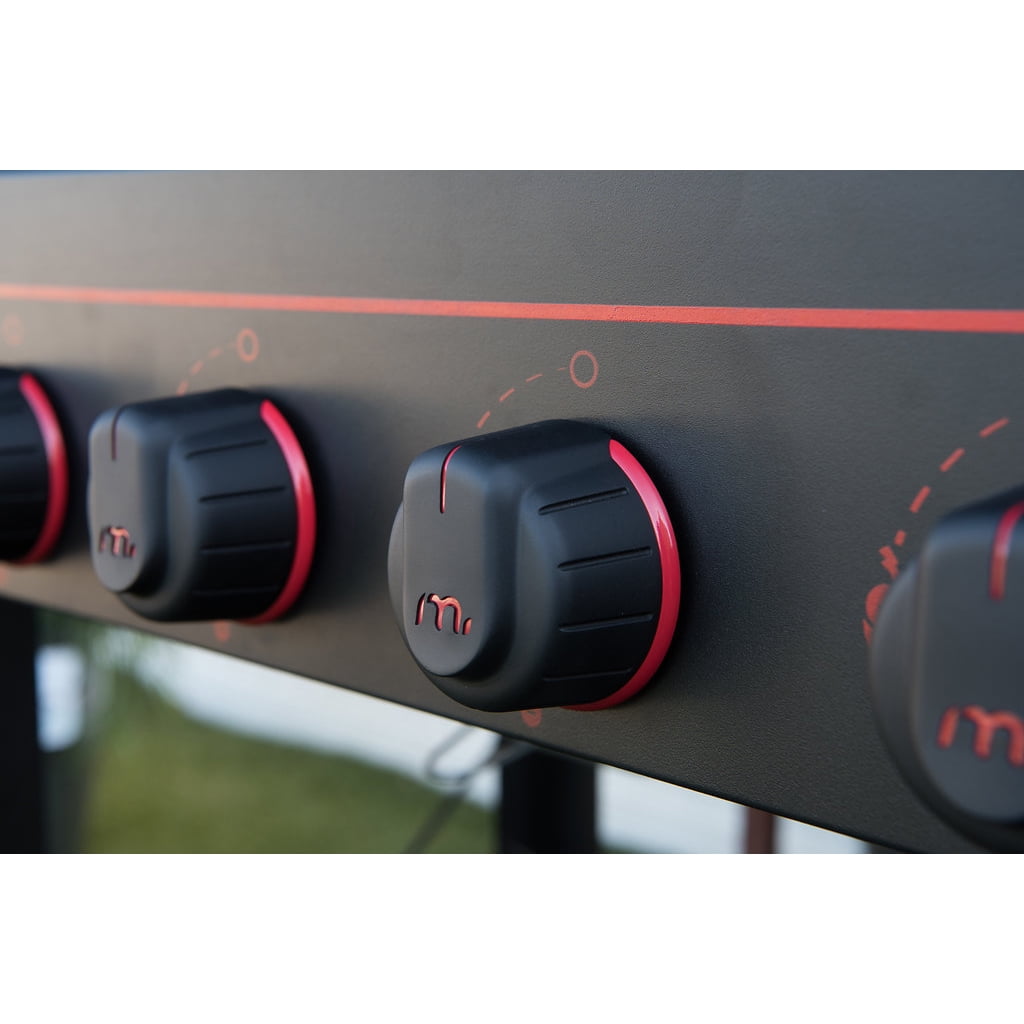 Megamaster 5 Burner Propane Gas Grill with Open Cart