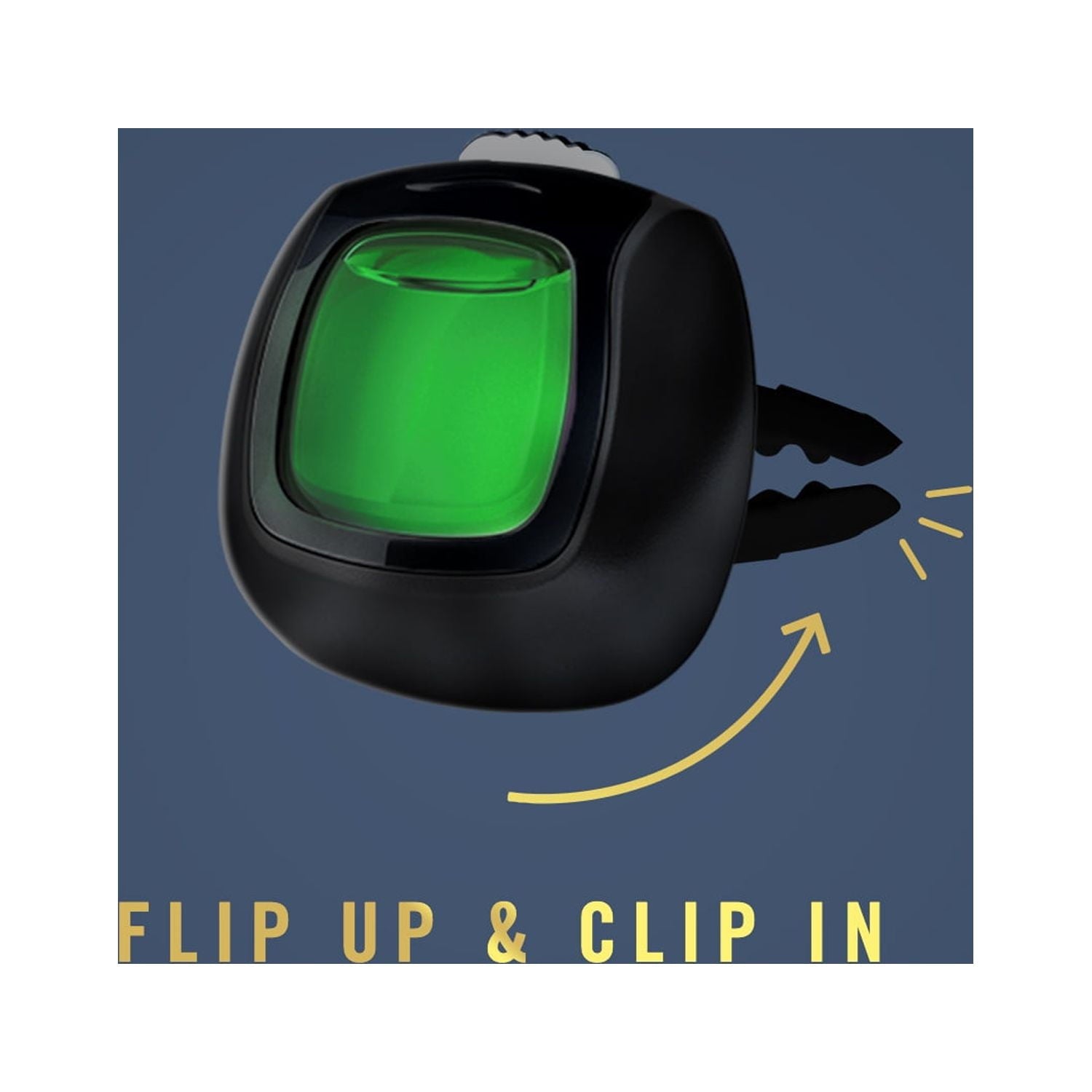 Febreze Car Ocean Scent Air Freshener Vent Clip, .07 oz. Car Vent Clip, Pack of 2