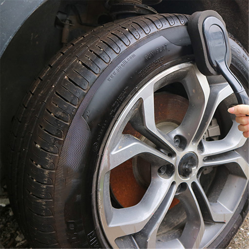 Kiplyki Auto & Car Tire Wheel Waxing Polishing Sponge Washing Cleaning Brush Long Handle