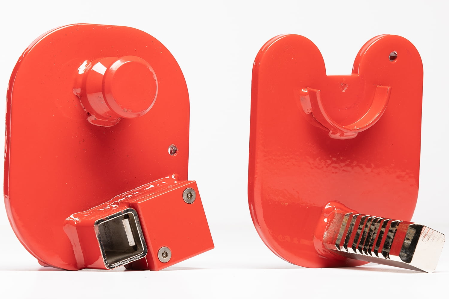 Equipment Lock Co.:  Ball and Ring Hitch Lock-Keyed: Universal Trailer Hitch Lock