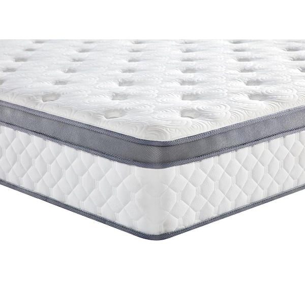 12 in. Medium Comfort Euro Top Twin Hybrid Mattress