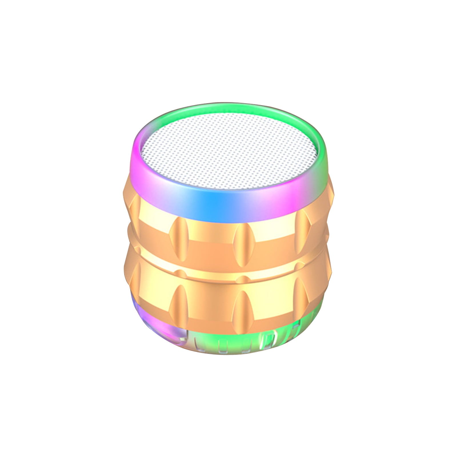 Up to 65% off! Cameland Bluetooth Speakers Metal 5.0 Wireless Bluetooth Speaker Small Outdoor Portable Cell Phone Gift Small Audio Can Plug In The Card Computer Speakers