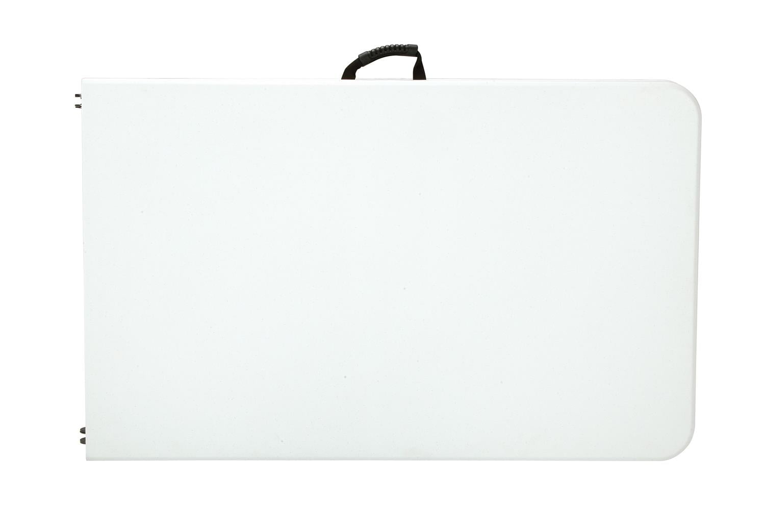 Cosco 8 Foot Centerfold Folding Table, White