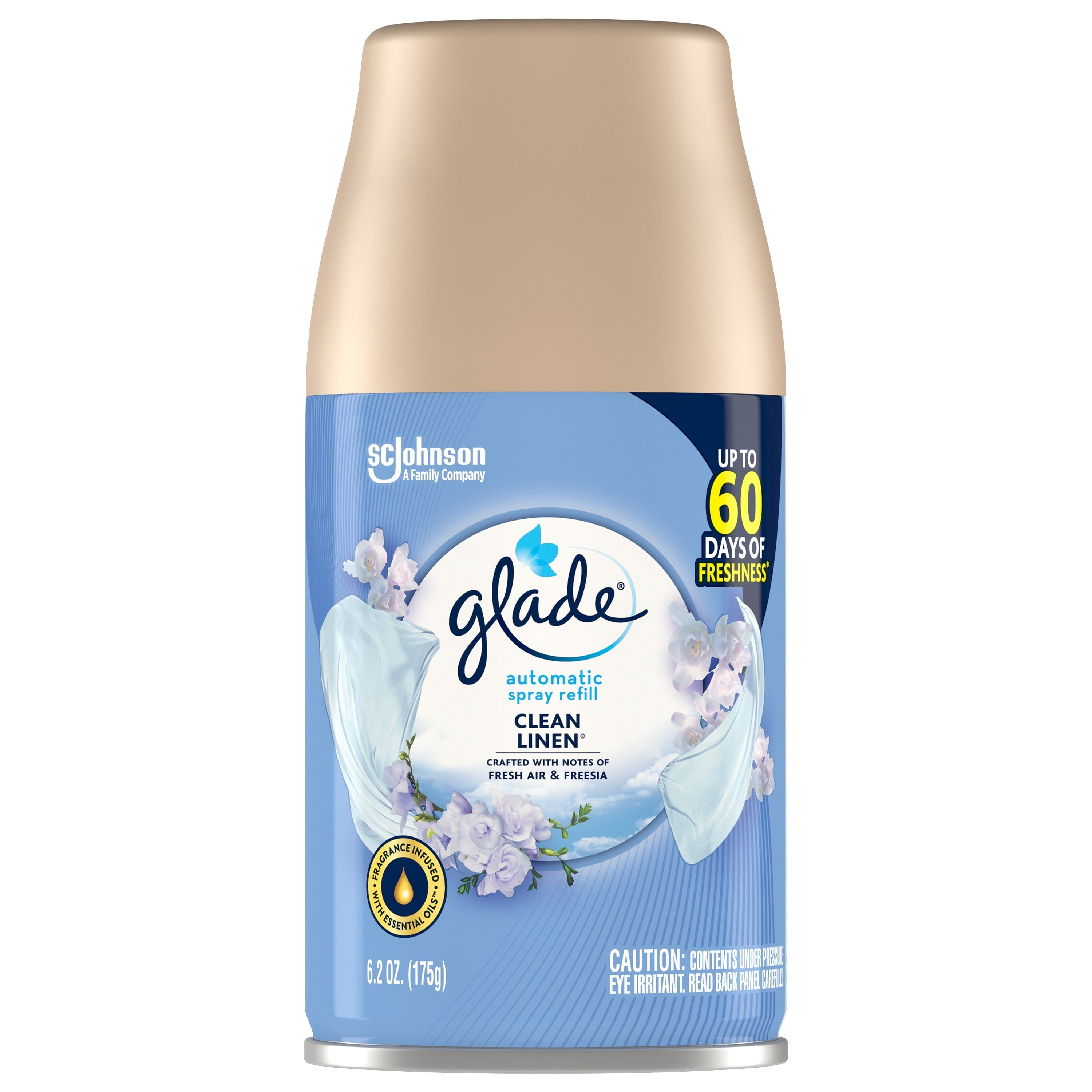 Glade Automatic Spray Refill, Air Freshener, Clean Linen™, 6.2 oz
