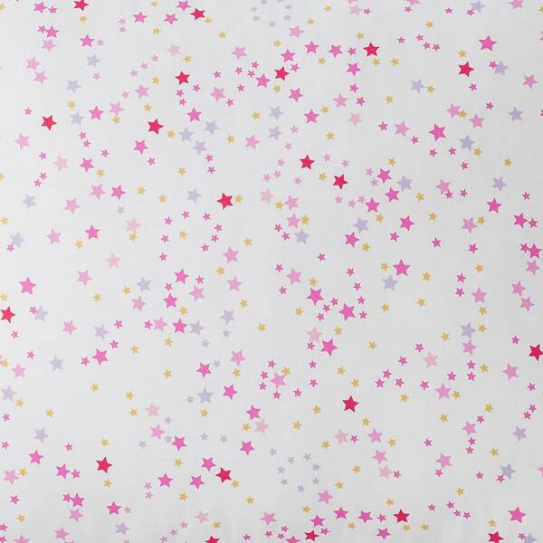 Company Kids Starlight 3-Piece Multicolored Organic Cotton Percale Queen Duvet Cover Set